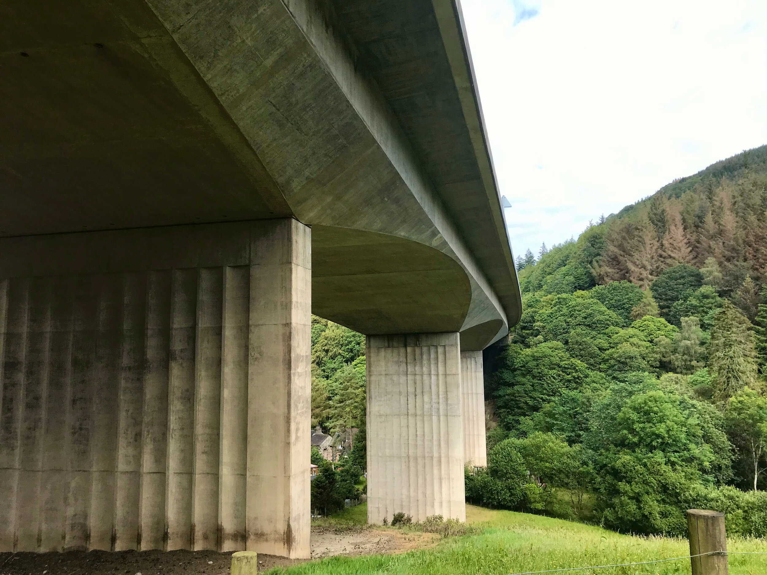 Greta Bridge carries the A66 past Keswick to West Cumbria